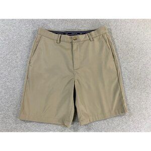 Vineyard Vines Performance LINKS Golf Shorts (Men's Size 32) Tan - 8"